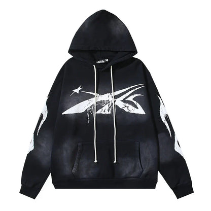Hellstar Spiderweb Sport Hoodie Black